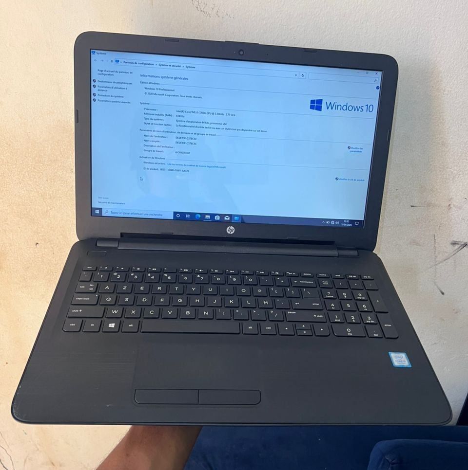 Pc hp ram8 250gb core i5